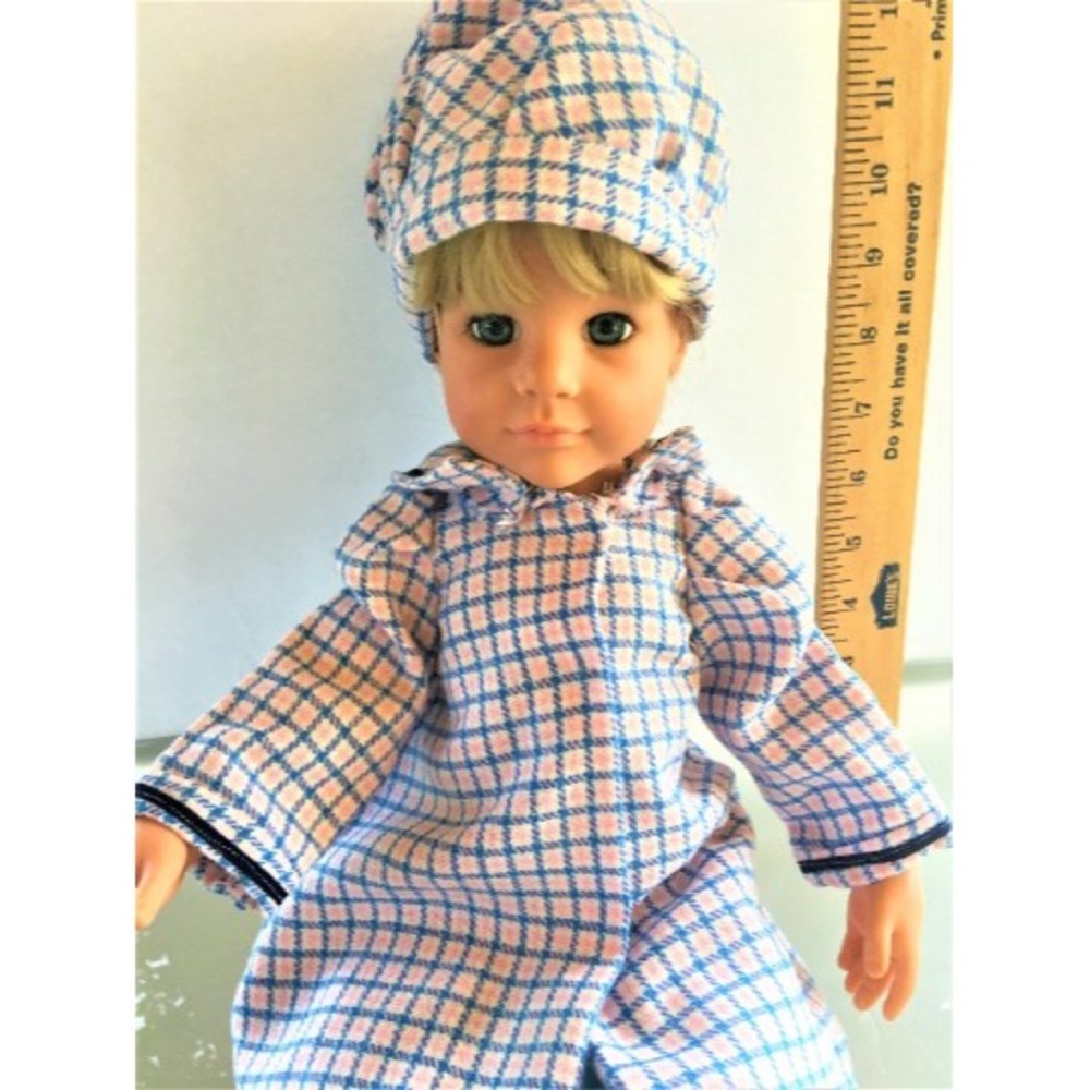 Beautiful GOTZ Girl Doll, 18” Blonde Hair with Blue Eyes #576-20 Made in Germany
